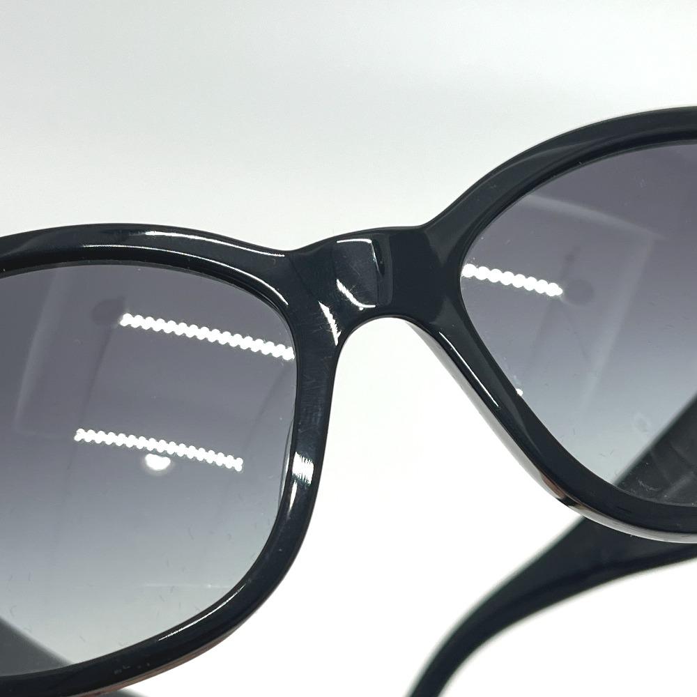 Chanel OCH5450-A Embroidered CC Mark Eyewear Sunglasses Plastic Black