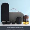 Nordic Style Glass Travel Tea Set