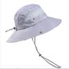 Mens Bucket Hat Summer Breathable Sun Hat with Large Brim Outdoor Fishing Hat UV Protection Face Cover Cycling Cap