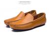 British Style Men's Plus Size Leather Driving Moccasins for Spring & Autumn