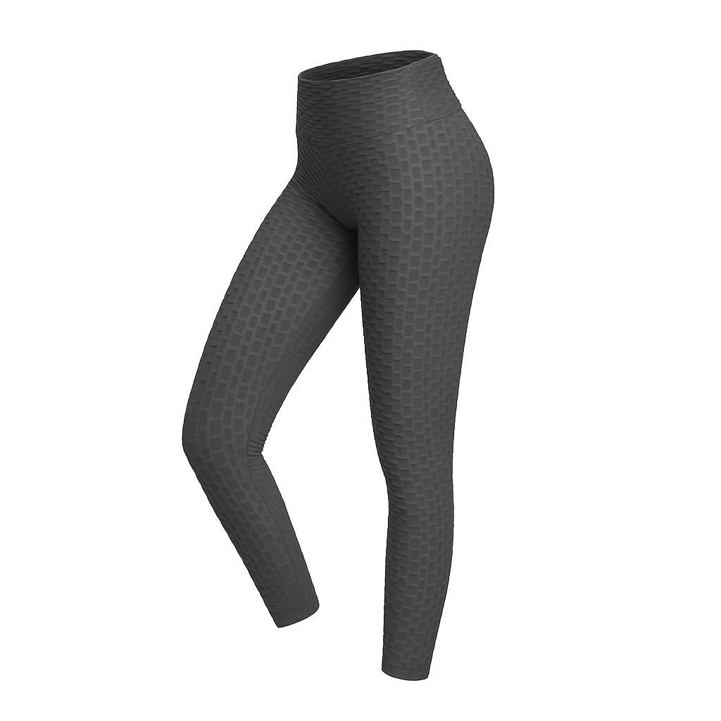 Women's Butt Lift Leggings High Waisted Tummy Control Workout Yoga Pants with Pockets Textured Scrunch Booty Lifting Tights