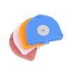 1Pcs Dental Round Plastic Base With Iron Sheet Plastic Plate For Dental Pin Planter Machine Parts Dental Laboratory Materials