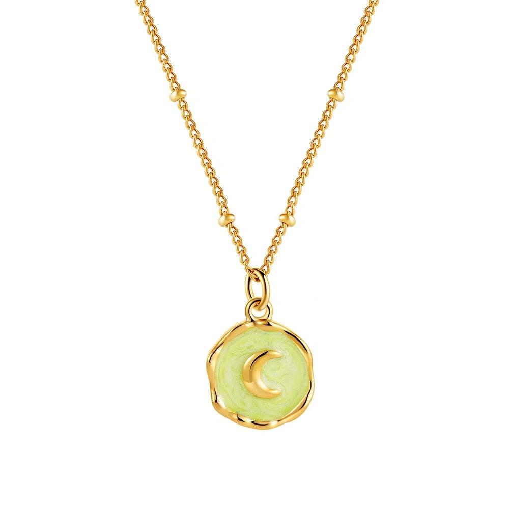 Heart Star Moon Necklace Cross Collarbone Choker Chain Literary Artistic Pendant Necklace  Gifts