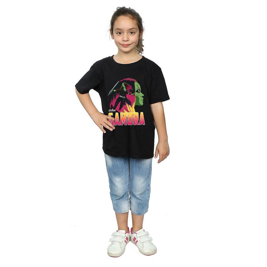 Avengers Infinity War Girls Gamora Cotton T-Shirt