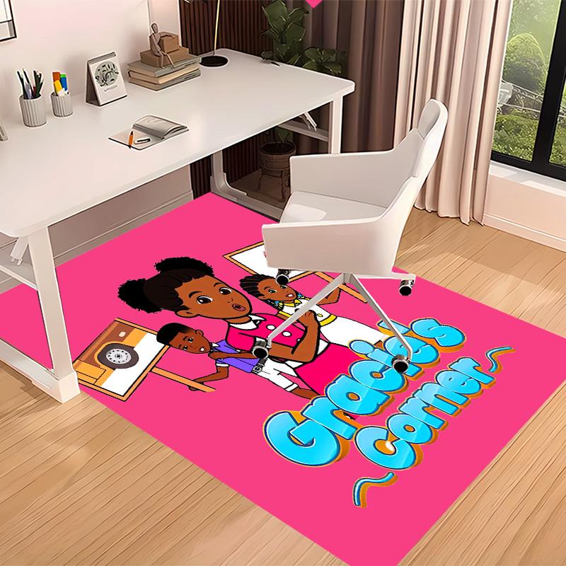 Gracie's Corner1 Printed Absorbent Washable Carpet, Non-Slip Bathroom Mats, Kitchen Rugs, Yoga Mat,Living Room Entrance, Camping Picnic Rugs