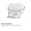 Chanel Sheepskin Material Gold Metal Crossbody Bags Women's White AS3191-B07958-10601
