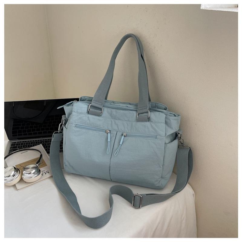 Canvas-Tasche Damen große Kapazität neu Herbst und Winter vielseitige Umhängetasche Schulter Unterarmtasche Pendler Tragetasche