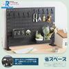 Desk Tabletop Punching Combination Perforated Large Capacity Storage Desk Decorative DIY Office Includes Hook Storage 60x42cm Pegboard, Panel, Board,
