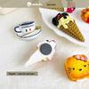 Cartoon Style Candy Toy Refrigerator Magnets – Durian, Mini Croissant, KT Cake