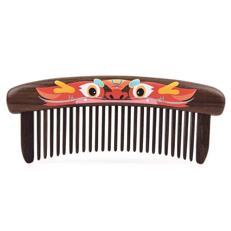 Tan Mujiang Dragon Series Portable Comb Gift Set