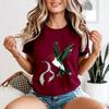 T-shirt Unisex Colibrì Palestina Keffiyeh Maglietta da Donna Pace Per La Palestina