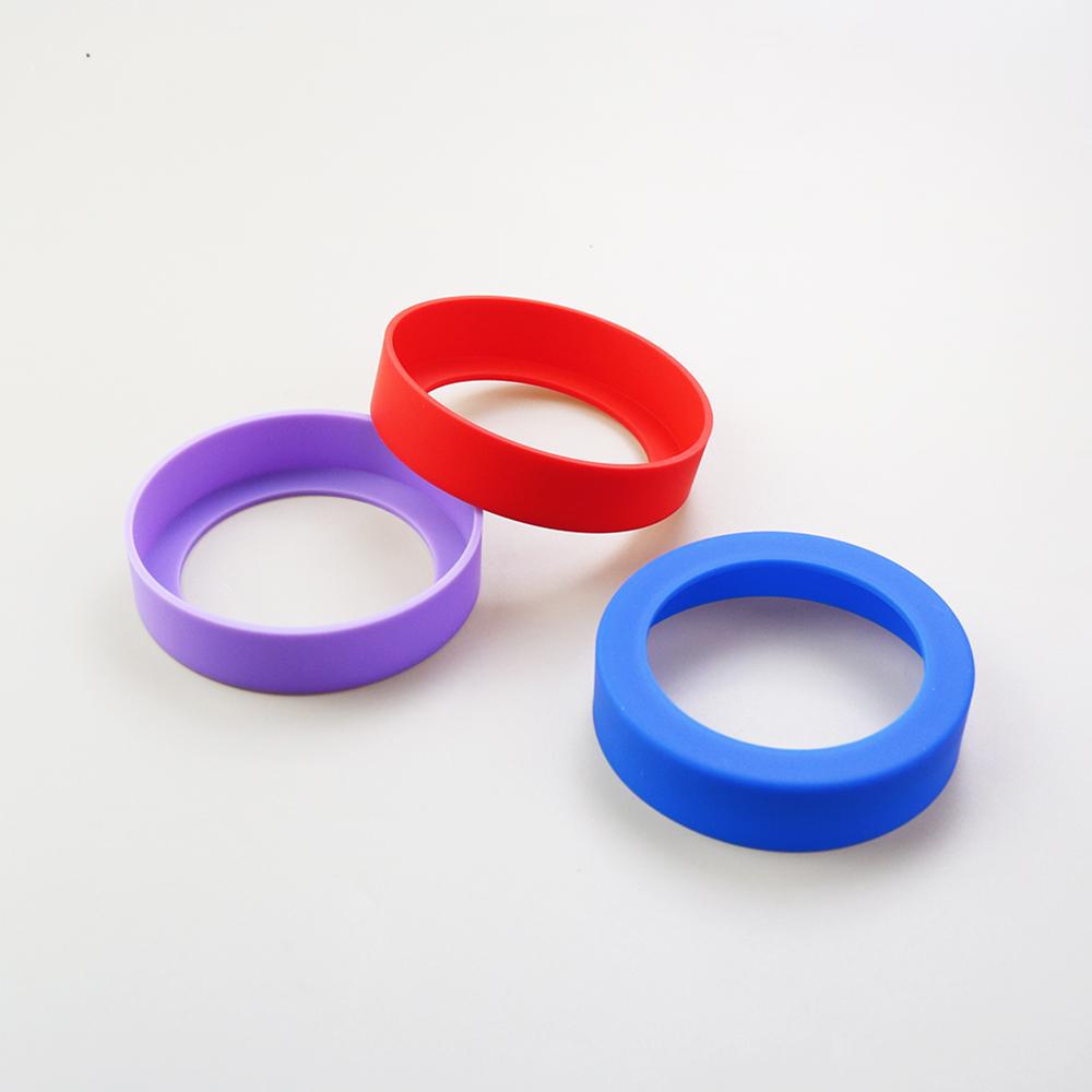 Silicone World 6.5CM Silicone Thermos Cup Bottom Cover Water Bottle Protective Sleeve Non-Slip Ring Coaster 65MM Cup Holder