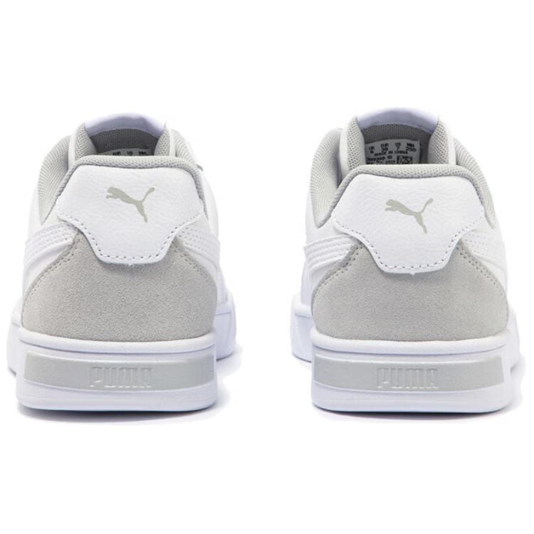Puma Caven Abriebfeste Low-Top Skateboard-Schuhe Unisex Weiß 399398-10