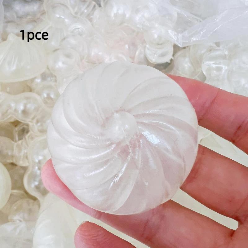 1/5/10Pcs Dumpling Shape DIY Stress Ball Kit Pressure Ball Skin For Kids Teens Adults Students Travelers Travel Home Decoration