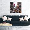 Canvas Print City of New York Taxi