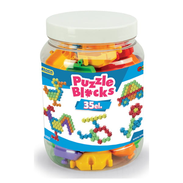 Puzzle Blocks In A Jar 41950