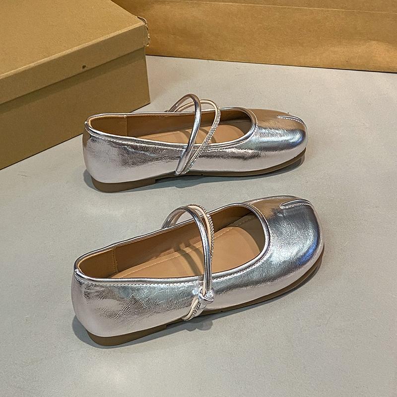 CRLAYDK Classic Womens Casual Slip On Mary Jane Loafers Lightweight Soft PU Leather Ladies Dress Office Driving Moccasins