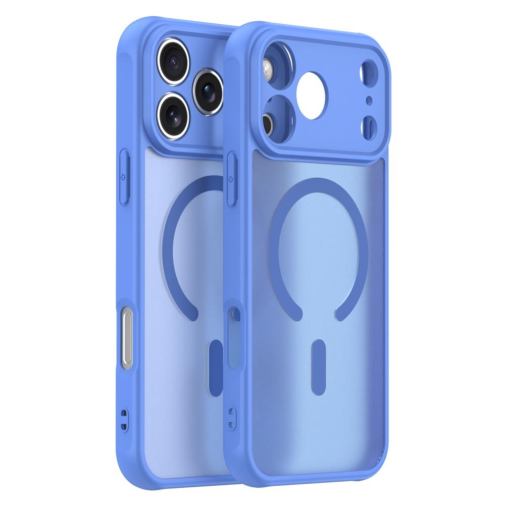 Frosted Full Cover Lens Protection Cases For iPhone 17 Pro 17 Pro Max 17 Air Translucent Matte Magnetic For Magsafe Soft Cover