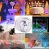 Led Swimming Pool Light Remote Control RGB Dive Fish Light 3LED Underwater Lamp Portable Battery Operated for Vase Aquarium
