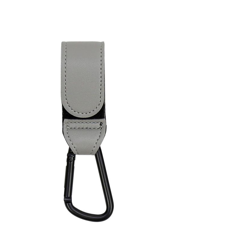 1/2pcs PU Leather Baby Bag Stroller Hook Pram Rotate 360 Degree Rotatable Cart Organizer Pram Hook Crochet Stroller Accessories