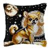 Cute Animals Latch Hook Kit Embroidery Pillow Knotted Stitch Embroidery Kit Hand Hooks Knitted Carpet Latch Hook Rug Kits Decor 