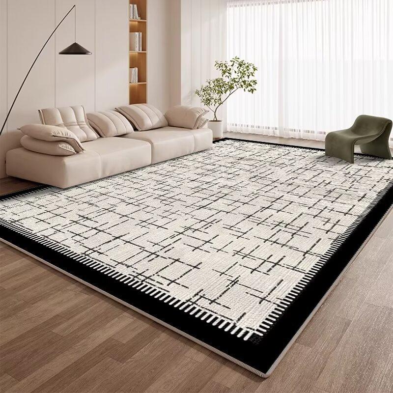 French Living Room Carpet Leave-In Waterproof Sand Coffee Table Blanket Dirt-Resistant And Easy To Take Care Of Non-Slip Floor Mat Bedroom Bedside