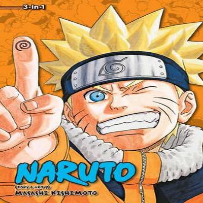 Edição 3 em 1 de Naruto Vol. 9 por Masashi Kishimoto Livro de Bolso 9781421564753