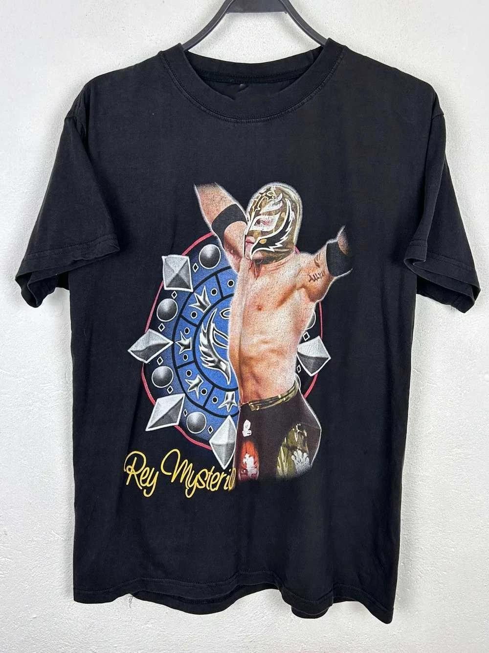 HOT Rey Mysterio Black Cotton T-shirt Full size S-5XL HRL939 S