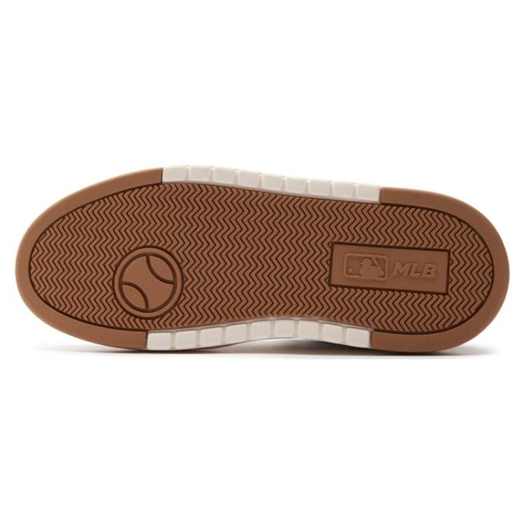 New MLB Chunky Liner Cushioning, Wear Resistant Mid Top Skateboard Shoes Unisex Blue 3ASXLMF3N-07BLS