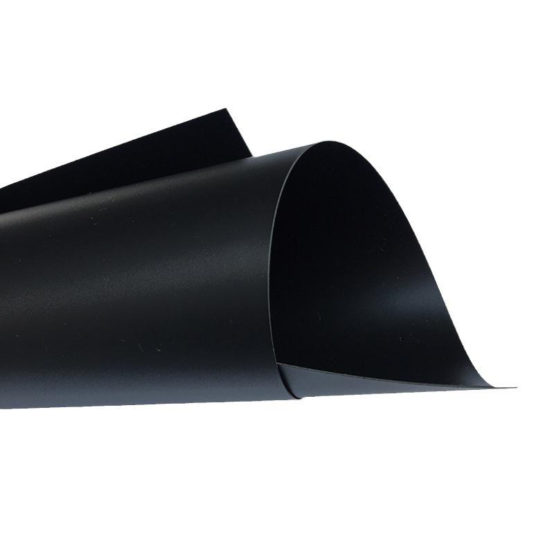 

PVC Matte White & Black Rigid Plastic Sheet Roll - Insulating, Flame-Retardant Board Please contact customer service to order