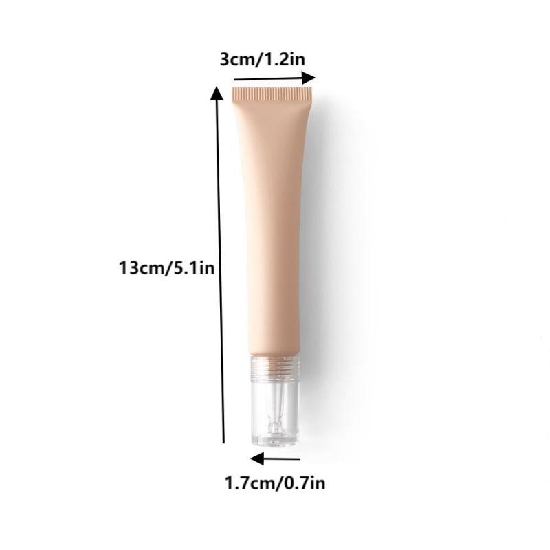 20G Cosmetic Soft Tubes Sunscreen Eye Cream Lotion Liquid Foundation Refillable Bottles Hyaluronic Acid Dropper Empty Bottle