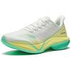 New Anta Horsepower 5.0 Wear-Resistant Cushioning Rebound Low-Top Training Running Shoes Women's White Green Yellow 122515583-9