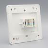 86 Type Network Ethernet Lan Gigabit Rj45 Cat6 Outlet Socket Keystone Faceplate