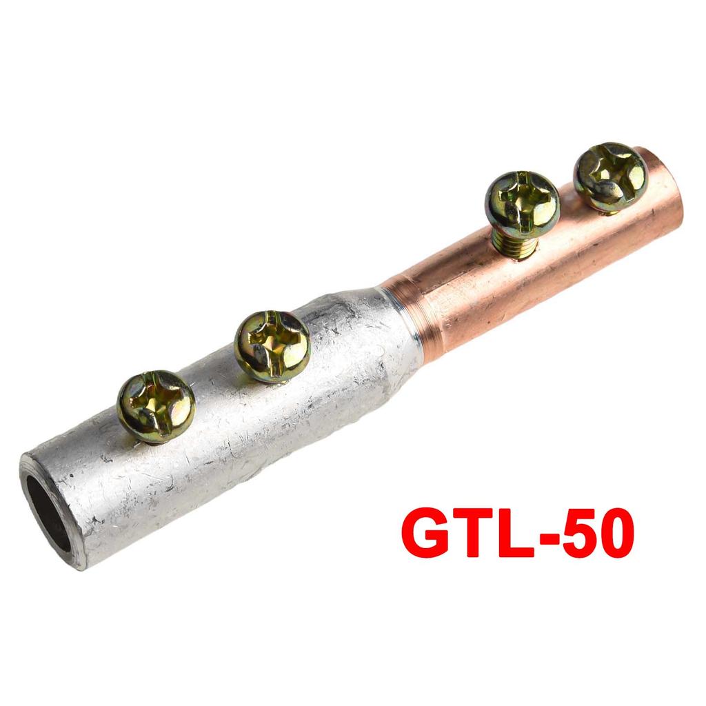 TL-16 GTL-25 GTL-35 GTL-50 Copper-aluminum Transition TubeTransition Joint Cable Connector Docking Terminal For High-rise Builds