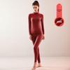 Women's Ultra-Thin Thermal Underwear Set: Skin Care Top & Bottoms for Autumn/Winter