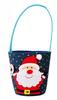 Christmas Storage Bucket Children's Gift Bag Christmas Dress Up Denim Gift Bag Christmas Apple Bag 2025 New