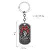 Skull Exodus Metro Pendant Necklace With Alloy Geometric Design For Game Fans