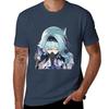 Sneezing Eula Tshirt Casual Soft Cotton Short Sleeve Tee