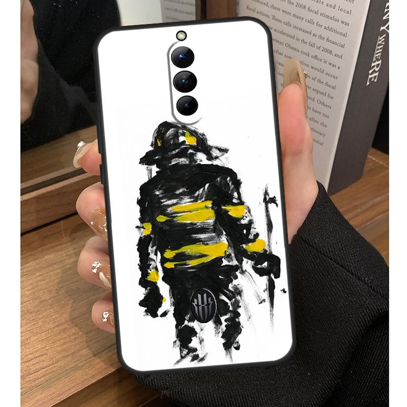 Firefighter Fire Love Case For Nubia Red Magic 10 Pro Plus 6 7 Pro 6S 7S 5G 6R RedMagic 9S 8S 8 9 Pro Plus Coque