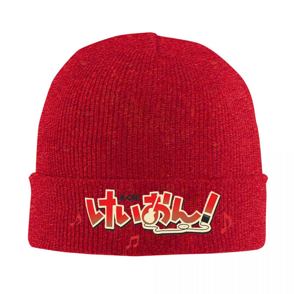 K on Logo Warm Knitted Cap Fashion Bonnet Hat Autumn Winter Outdoor Beanies Hats for Unisex Adult