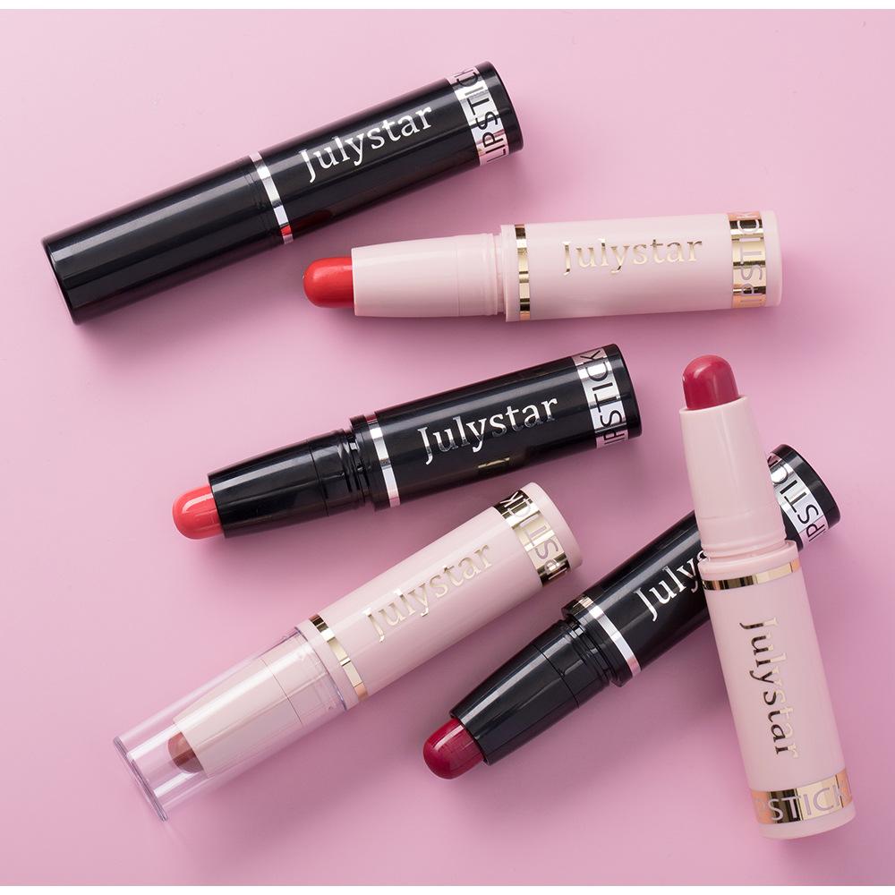 2pcs Fruit Flavor Moisturizing Beauty Makeup Water Lipstick Matte Mist Face Velvet Lip Glaze Sexy Gorgeous Candy Color Lip Makeup