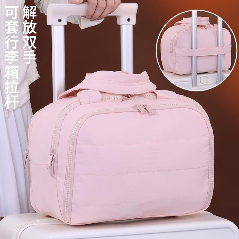 Cross Border Popular Large Multifunctional Makeup Bag With Partitioned Storage Capacity Portable Toiletry Going Out