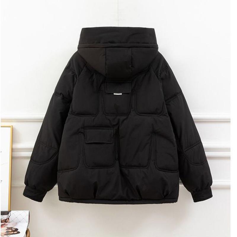 Abbigliamento in Cotone Autunno e Inverno Moda Versione Coreana Abbigliamento a Pasticcino Giacca Calda Autunno e Inverno Giacca Spessa in Cotone