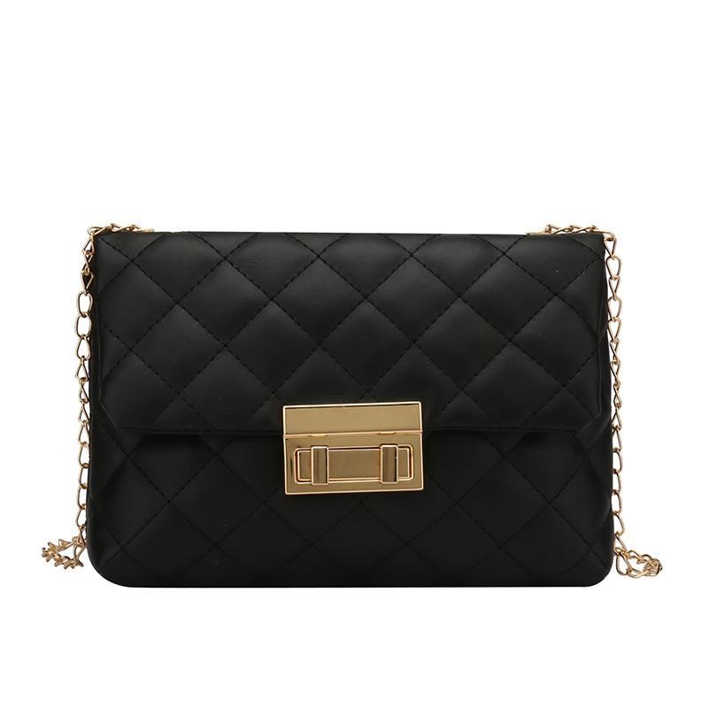 Embroidered Bag Women's Ladies Fashion Bag Girls Chain Bag