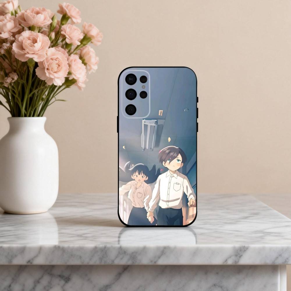Manga The D-Dangers In My H-Heart Phone Case For Samsung S25,24,23,22,30,21,10,9,Ultra,Plus,Lite,FE,4,5 G Soft Black Case