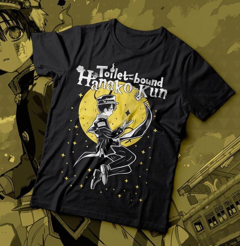 Унисекс футболка Ханако-кун Ясиро Нэнэ Манга Туалетный Ханако-кун Футболка Аниме Футболка Tbhk Футболка Jibaku Shounen Hanakokun S