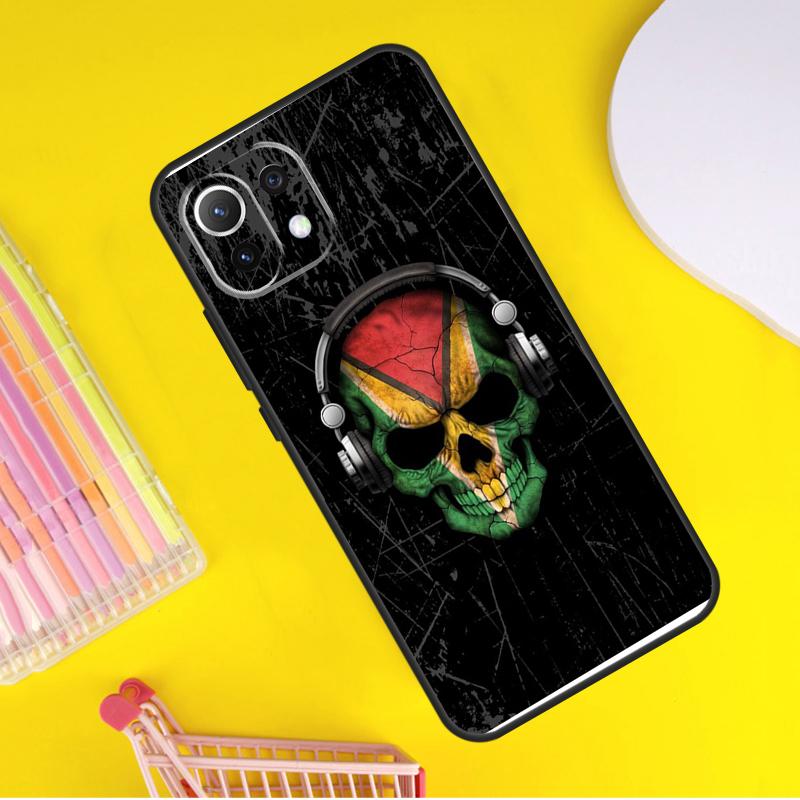 

Guyana Flag Cover For Xiaomi 14 Ultra 13 11T 12T 13T 14T Pro POCO X7 X6 Pro X3 X5 F3 F5 M6 F6 Pro Case Mi 12 Pro