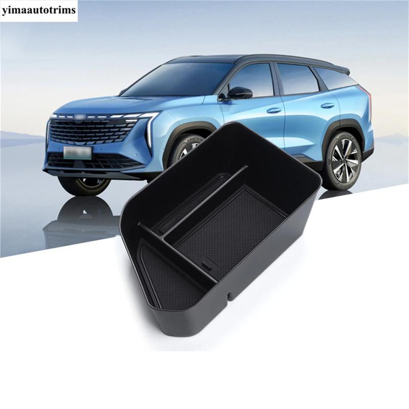 Center Console Armrest Storage Box Container Pallet Phone Holder Tray Interior Accessories For Geely Boyue L / Starray  2024