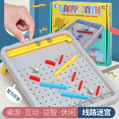 Steam Ciência E Educação Inteligência Treino Lógico Jogo de Labirinto de Linha de Rolos Jogo de Tabuleiro Brinquedo Puzzle