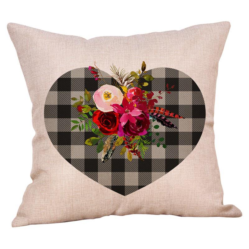 New Valentine's Day Series Cushion: Fashionable Home, Office, or Car Pillowcase